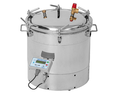 Автоматический автоклав "Консерватор Премиум" 46 л, с ЭБУ, с фальшдном